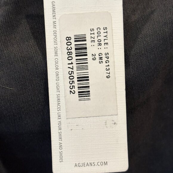 AG Farrah Skinny High Rise Black Stretchy Jeans- New With Tags- Women's 29R - Picture 3 of 10